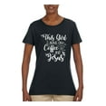 thumbnail image 2 of Wild Bobby This Girl Runs On Coffee And Jesus Inspirational/Christian Women Graphic Tee, Black, Small, 2 of 5