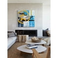 thumbnail image 3 of "Wild Blue Yonder Planes" Painting Print on Wrapped Canvas, 3 of 7