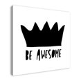 thumbnail image 2 of Creative Products Be Awesome 36x36 Canvas Wall Art, 2 of 5