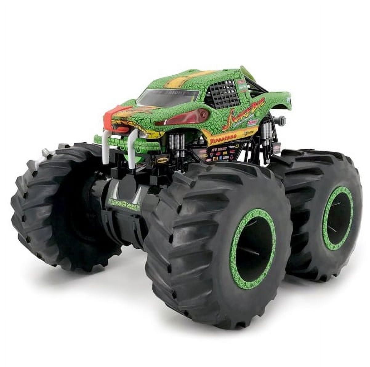 New Bright (1:10) Snake Bite Radio Control Monster Truck with Lights, Sounds and Vapor  61061U Child