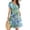 Multicolor YG2, variant on Womens Summer A-Line Dress with Pockets Mini Short Sleeve Dresses Flowy Beach Swing Dress Vacation Travel