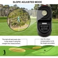 thumbnail image 4 of Rangefinder Meter Golfs Telescopes Digital Monocular Range-Finder Angle Speed Height Measuring Tool with LCD Display, 4 of 5