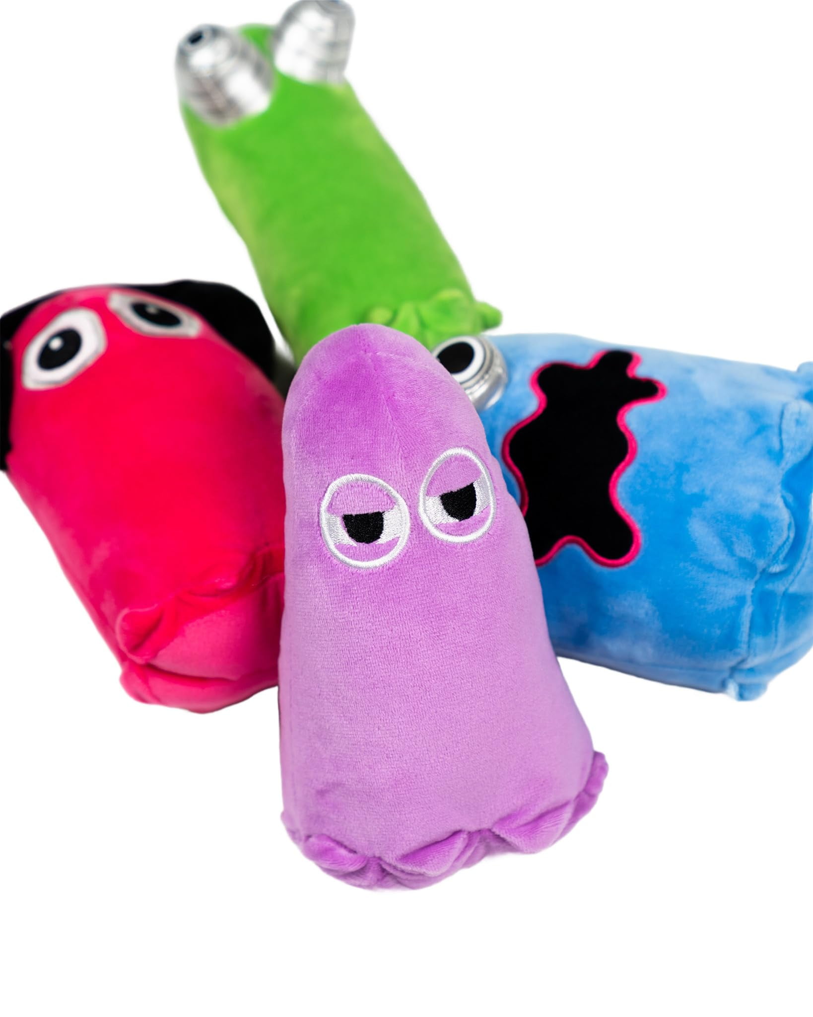 A for Adley Official Merch Baby Rainbow Ghost (4 Pack) All Four of Those Stuffed and Lovable Rainbow Ghosts in One Pack Ready to Play