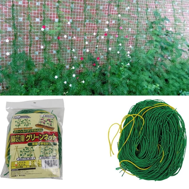 Red De Patio Millipore Net Climbing Frame Red de jardinería Valla para plantas Dispositivos antipájaros Sywqhk Libre de BPA