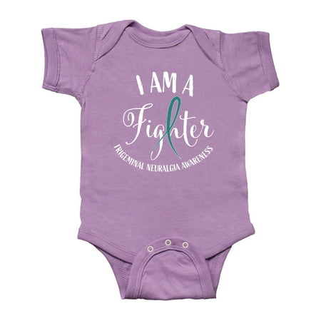 

Inktastic Trigeminal Neuralgia Awareness I am a Fighter Gift Baby Boy or Baby Girl Bodysuit