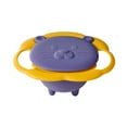 thumbnail image 1 of heritaly Bol Gyroscopique Universel Lisse et Lumineux Sûr pour Bébés Bol Gyroscopique Pratique pour Bébé Type Rotatif+2, 1 of 6