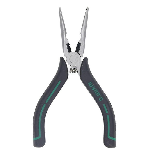 Needle Nose Pliers 6 Inch CR V Steel Sharply Cutting Comfortable Grip Pointed Jaw Pliers for Maintenance