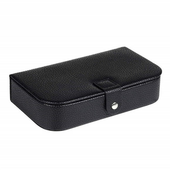 SHOWERORO Black Jewelry Box for Necklaces Simple Design 1Pack