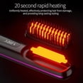 thumbnail image 4 of Cepillo alisador de cabello inalámbrico con tecnología iónica antiestática, recargable por USB, 2 en 1 para todo tipo de cabello., 4 of 5