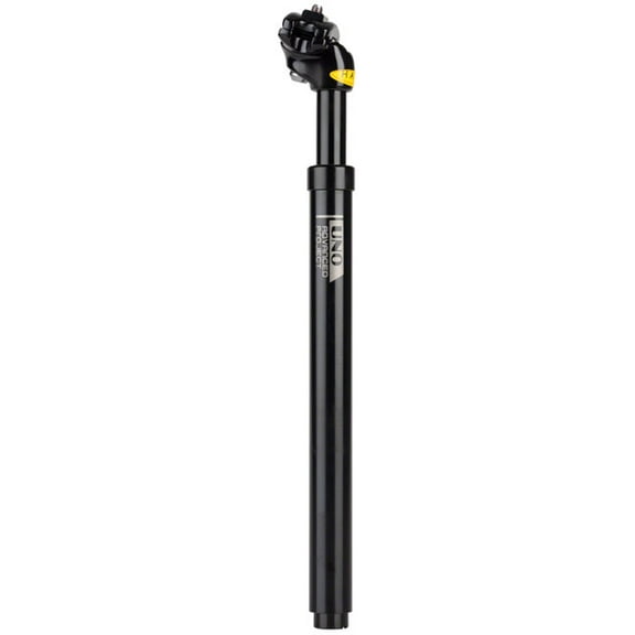 Kalloy Uno Comfort Sus Seatpost, 27.2 x 350mm, Black