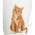 thumbnail image 6 of Pet Portrait White Porcelain Water Cup with Lid & Spoon - I Love Orange Tabbies, 6 of 7