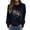Dark Blue, variant on Women Blouses Lightweight Jacket Women Womens Latest Fashion Tunic Tops Womens Tops Quarter Zip Sweater Sweaters Knit Pullovers for Women's Sweatshirts Graphic Sarcasm Petite Statement Green L