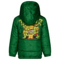 thumbnail image 3 of Teenage Mutant Ninja Turtles Donatello Raphael Leonardo Zip Up Puffer Jacket Toddler to Big Kid, 3 of 5