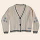 thumbnail image 3 of 【 Ready Stock 】 Taylor Swift Folklore Embroiled Cardigan Sweater Más Tamaño De Los Hombres Y Las Mujeres De La Moda De Punto Pareja De Manga Larga Top, 3 of 5