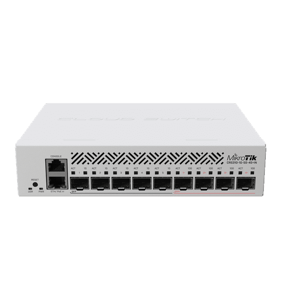 Mikrotik 10 Gigabit Switches CRS310-1G-5S-4S IN