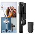 thumbnail image 2 of TISHITA Selfie Stick Tripod Stabilizer with Fill Light with Remote Control 20 LED Lamps Black, 2 of 6