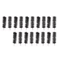 thumbnail image 1 of Cepillos de Filtro de Estanque de Jardín de Peces de 18 Piezas, Filtración de Estanque de Desnatador, Negro Sunnimix Cepillos de estanque, 1 of 8