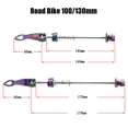 thumbnail image 1 of Bicycle Mtb Road Wheel Quick Release Skewers Set Locking Security Bike Skewers, 1 of 8