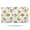 Pioneer Flower Floral-3, variant on Pioneer Flower Floral Print Pattern Bathroom Rugs Mat, Non Slip Microfiber Bathroom Rug with Rubber Backing, Soft Mats for Bathroom Floor Tub Shower, 24"x60"