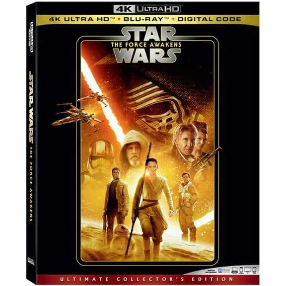 Star Wars: Episode VII: The Force Awakens (4K Ultra HD   Blu-ray   Digital Code)