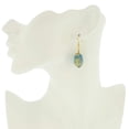 thumbnail image 3 of GlassOfVenice Murano Glass Ca D'Oro Olives Earrings - Aqua, 3 of 4