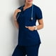 thumbnail image 5 of Ropa de trabajo de enfermería elástica de secado rápido, para dentista oral, quirófano, cepillo de mano, manga corta, ropa fina para lavar a mano, 5 of 6