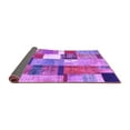 thumbnail image 2 of Ahgly Company Indoor Rectangle Patchwork Purple Transitional Area Rugs, 4' x 6', 2 of 4