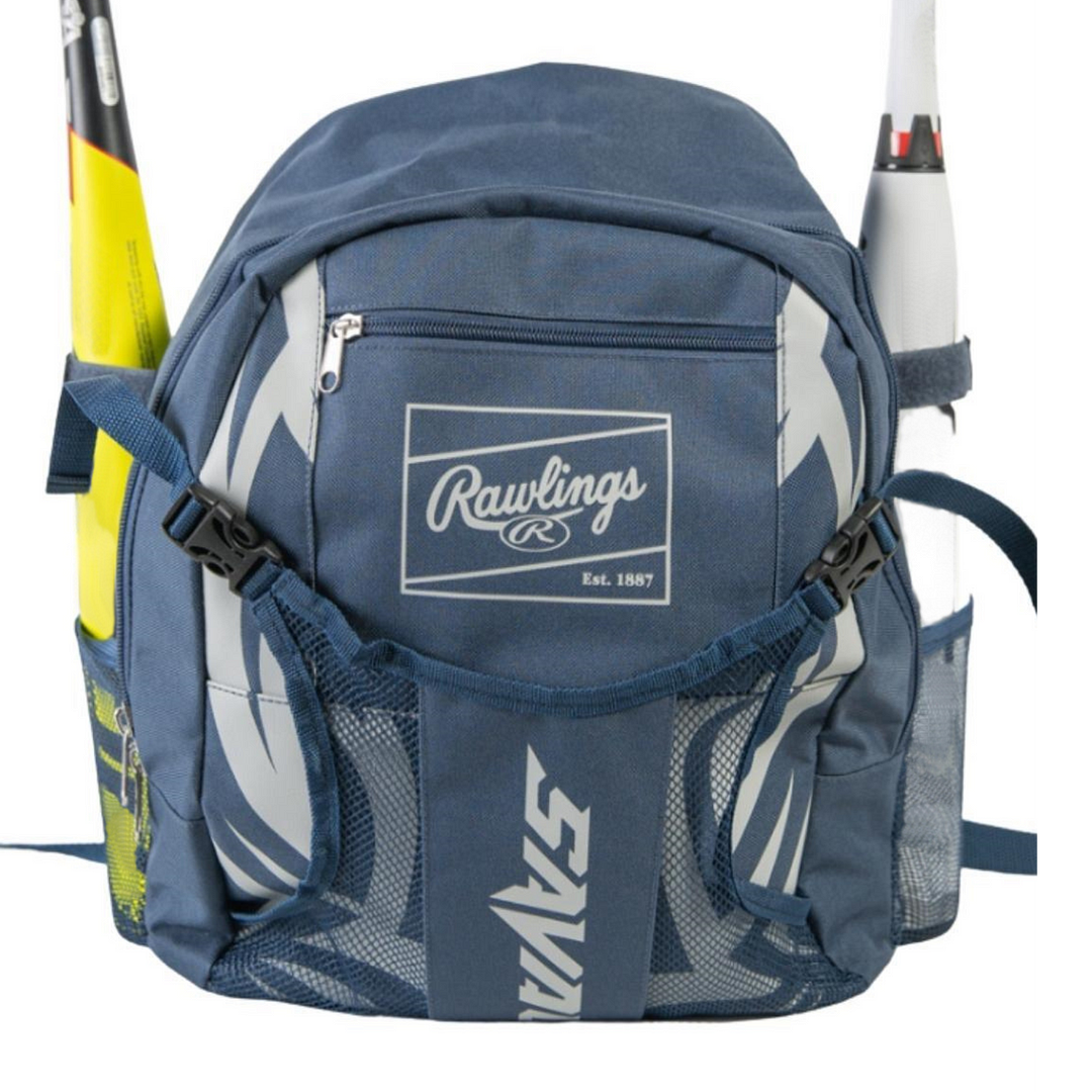 Rawlings Savage Youth Baseball Bag for kids Baseball Backpack for Boys