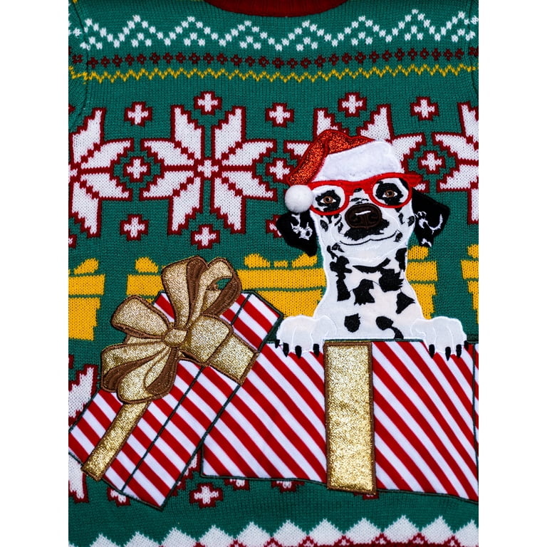 Dalmation Ugly Christmas Sweater Dalmation Ugly Christmas Sweater