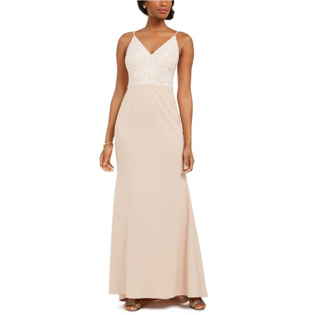 Vestido Vince Camuto con parte superior de lentejuelas para mujer rosa 4