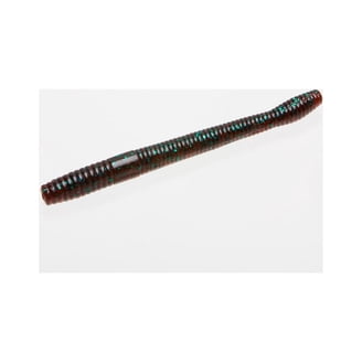 Zoom Finesse 4.5'' Green Pumpkin Red 20pk - Walmart.com