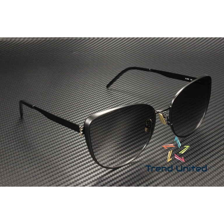 Sunglasses Saint Laurent SL M 89 - 002 Black / Grey  display picture 3