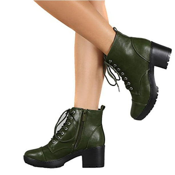 b 52 lug ankle boot