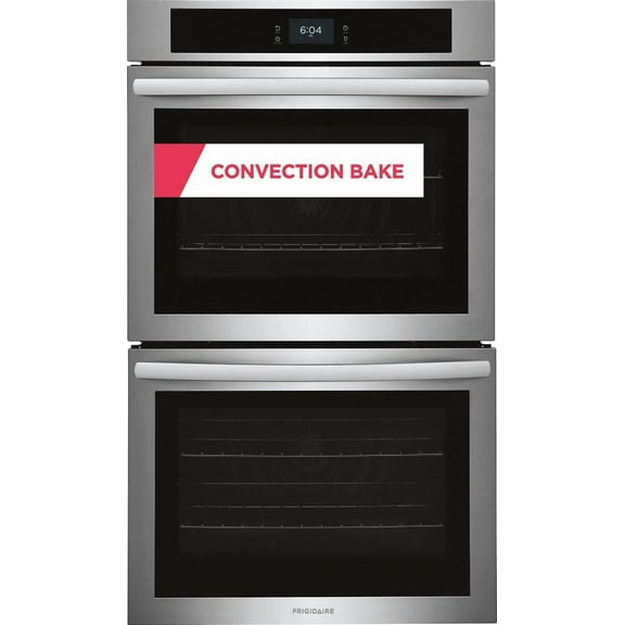 Frigidaire Fcwd3027a 30" Wide 10.6 Cu. Ft. Electric Double Oven - Stainless Steel