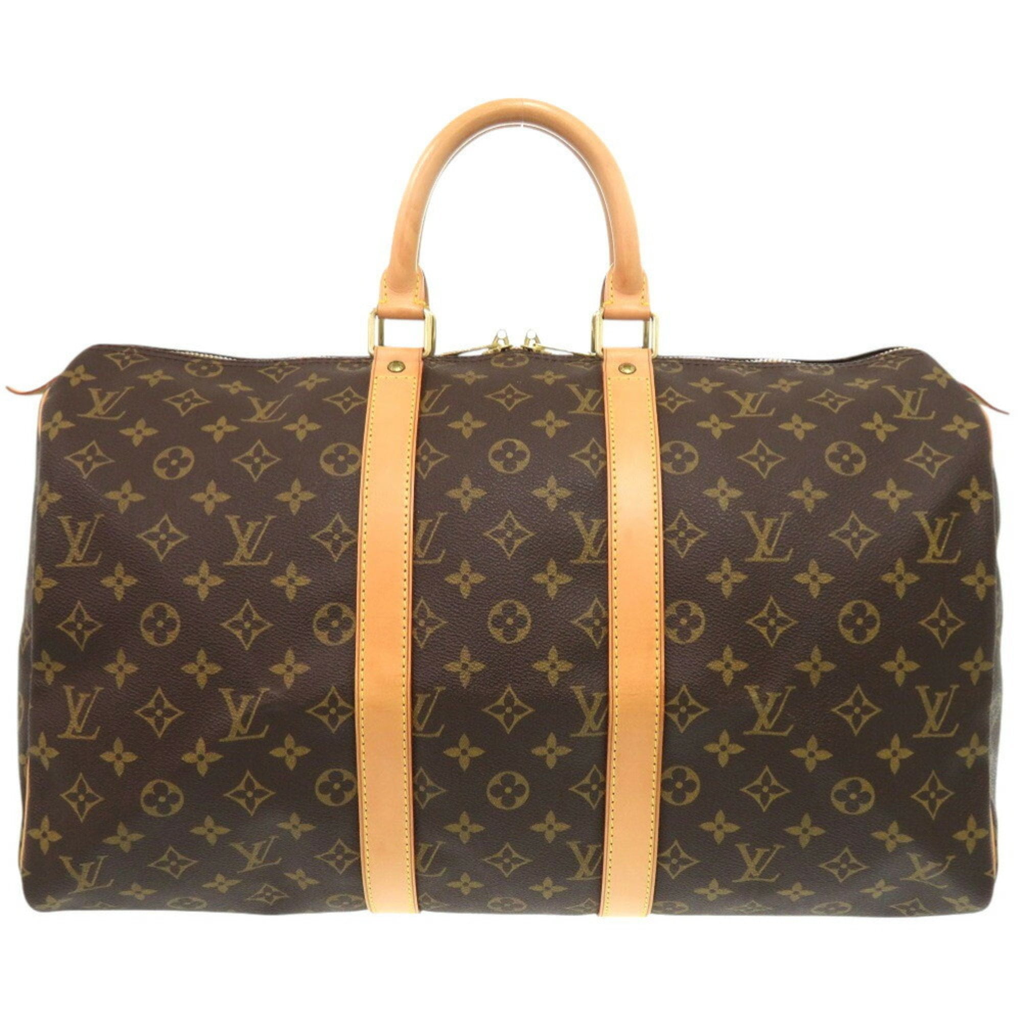 Louis Vuitton キーポル55 Boston Bag M41424 Pre-Owned Louis Vuitton Keepall 55 Monogram M41424 Boston Bag