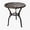 Bronze, variant on Riedhoff Outdoor Patio Dining Table with 1.85 inch Umbrella Hole, 23.2 x 23.2 x 26", Cast Aluminum, Bronze