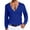 Blue, variant on Aayomet Big And Tall Mens Shirts Sleeve Casual Stylish Beach Vacation T Shirt Summer Henley Hippie Tops (AG, XXL)