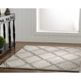 thumbnail image 2 of Trio Britta Grey Area Rug 8x10 Transitional Contemporary Style, 2 of 6
