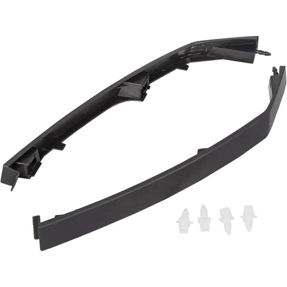 KOJEM Front Bumper Filler Retainer Headlight Molding Trim Compatible with 2004-2015 Armada Titan QX56 Replace for 622357S300 622347S300 Left Driver & Right Passenger Side