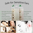 thumbnail image 6 of Hypoallergenic Surgical Steel Earrings for Women Men Sensitive Ears Dainty 14K Gold Plated Stainless Steel Earrings Flat Back Gold Small Stud Hoop Cartilage Earring Set for Multiple Piercing, 6 of 8