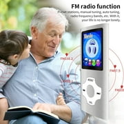 MP3/MP4 Portable Player,1.8 Inch LCD Screen,Max Support 64GB,Silver
