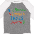 thumbnail image 4 of Inktastic Texas Grandma Loves Me Boys or Girls Long Sleeve Baby Bodysuit, 4 of 5