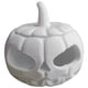 thumbnail image 3 of Calabaza Sombra 3D Halloween Vela Moldes Del () Blanco, 3 of 4