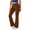 1_Brown, variant on Yoga Pants for Women with Pockets Workout High Waist Stretch Flare Leggings with Two Pockets 1_Brown L
