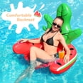 thumbnail image 5 of Silla flotante inflable YONGSHENG para piscina con portavasos, 5 of 5