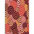 thumbnail image 1 of Ahgly Company Tapis Rectangulaire Rouge Lavable en Machine, 2 Pieds x 4 Pieds, 1 of 7