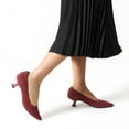 thumbnail image 7 of BURUDANI Women's Knitted Low Heel Dress Shoes, 7 of 7
