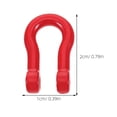 thumbnail image 2 of LEEYNEER RC Accessories Tow Hooks Trailer Chain Kit Tow Hook Chain Snap Hook Trailer Hook Chain Trailer Safety Chain for Car Vehicles, 2 of 7