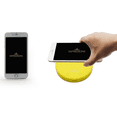thumbnail image 3 of Impressions Vanity Belle Compact Mirror with Wireless Charging Base and Adjustable LED Light, Round Makeup Mirror with USB and 2X Magnified Top Glass, 3 of 10