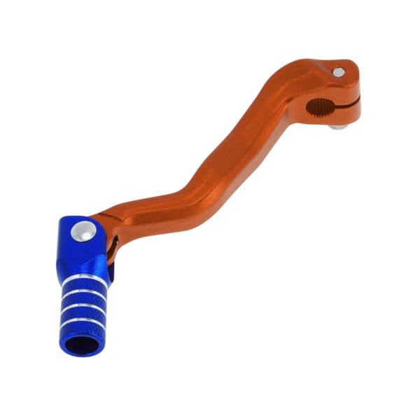Folding Motorcycle Gear Shifter Lever for Bosuer M4 Pedal Shift Lever Arm Orange Blue Silver Tone